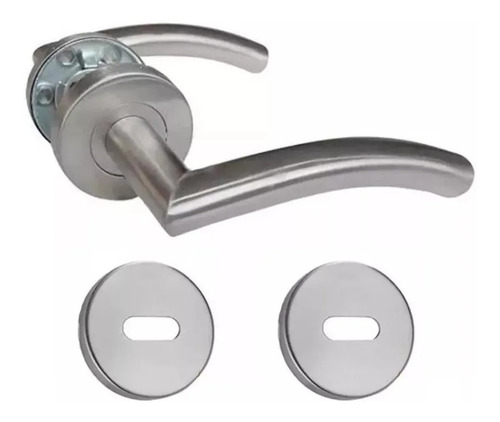 Imagen 2 de 5 de Doble Balancin Curvo Bronzen Brz1052-acero Inoxidable C/bves
