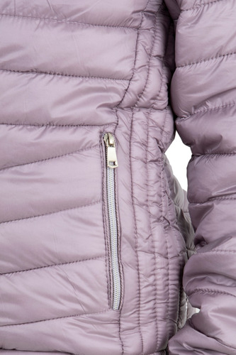 Imagen 4 de 5 de Campera Nena Niña Inflable Capucha Oculta