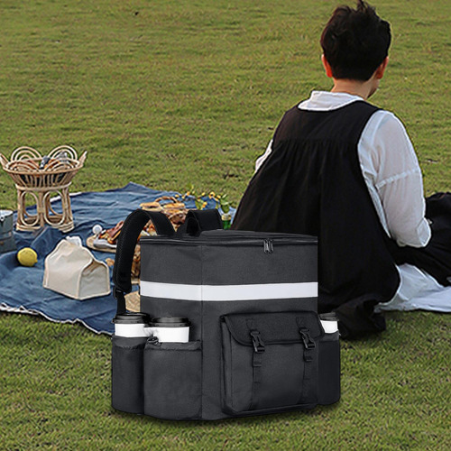 La Mochila De De La Comida Aisló El Bolso De Catering De La