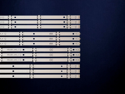 Kit Leds Para 65uj6321-ua / 65uj6321 - Aluminio, Nuevo