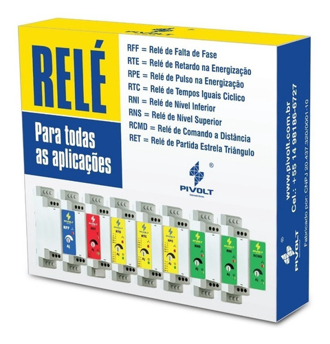 Imagem 4 de 4 de Relé De Comando À Distância Rcmdna Inteligente Pivolt 220v