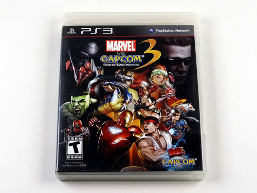 Marvel Vs Capcom 3 Fate Of Two Worlds Ps3 Playstation 3