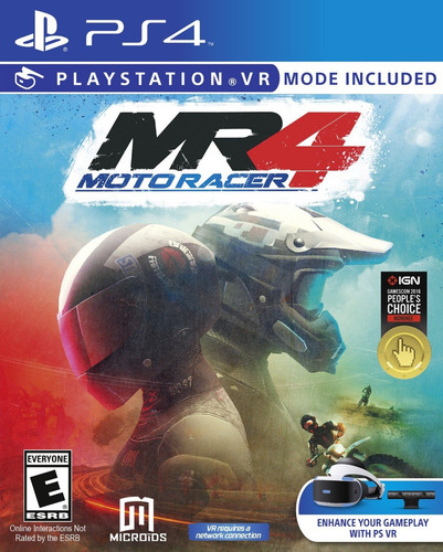 Motoracer 4 Ps4 Juego Cd Blu-ray Nuevo Original Físico Sellado En Stock Entrega Inmediata