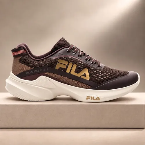 Tenis Fila Corrida Caminhada Progress Lite De Masculino Azul