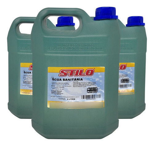 Água Sanitária - Cloro Ativo - Galão 5 Litros