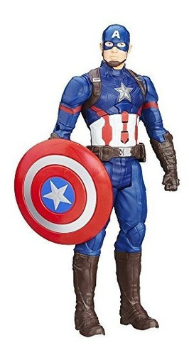 Marvel Titan Héroe Serie Capitán Americano Figura Yn8sw