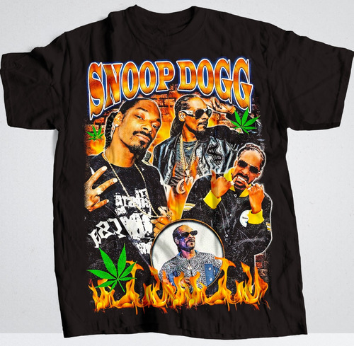 Polera De Snoop Dogg