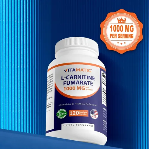 Suplemento Vitamático De Fumarato De L-carnitina 1000 Mg 120