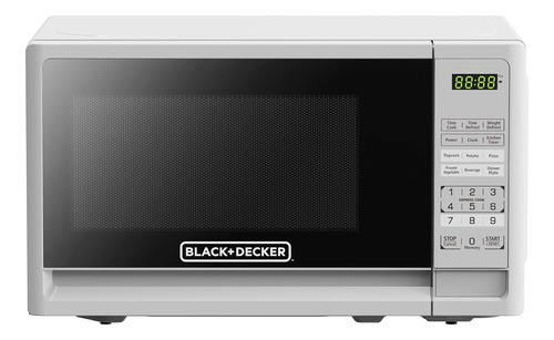 Black+decker Horno Microondas Compacto Para Encimera 0.7 Cu.