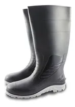 Comprar Bota De Lluvia Agua Pvc Ombu Con Puntera De Acero Negra