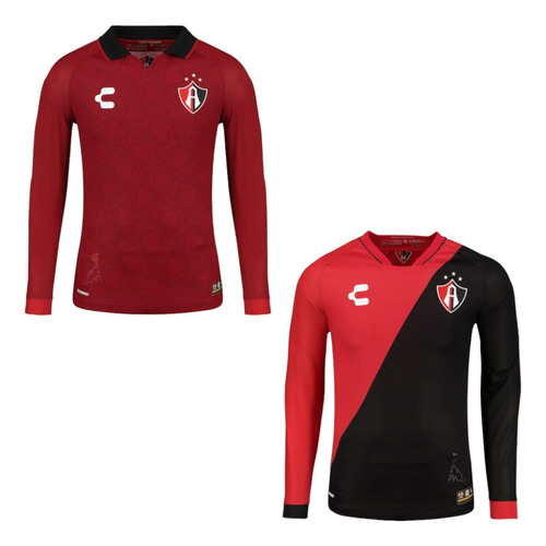 Kit Jersey Charly Atlas Manga Larga Local+visita Fan Choice 