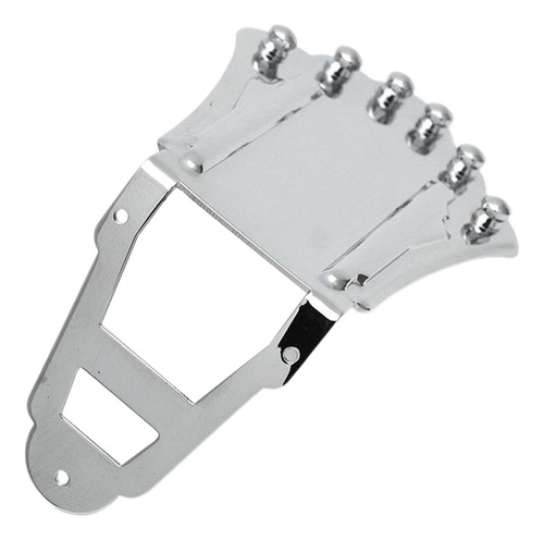 Puente De Cola Trapezoidal De Guitarra Duradera De 6 Cuerdas