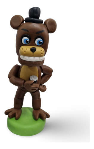 Adorno Torta Porcelana Fría Freddy Five Nights At Freddy's 