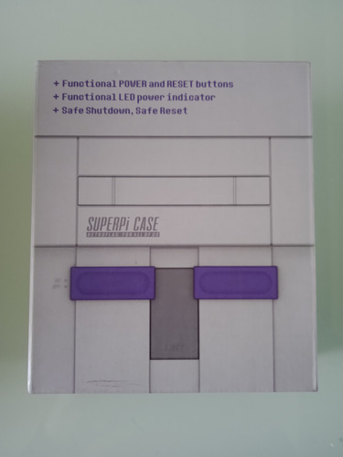 Case Retroflag Megapi Super Nintendo Raspberry Pi 3 B E B+