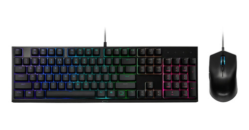 Kit Teclado Y Mouse Cooler Master Ms111 Español Anti-ghost