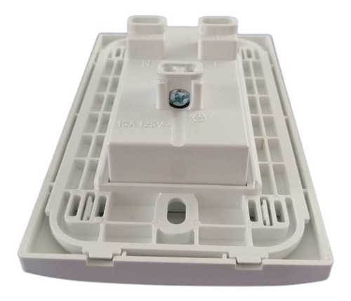 Imagen 4 de 4 de Toma Corriente Dúplex Con Chasis-placa Kipro Pack De 5 Pz