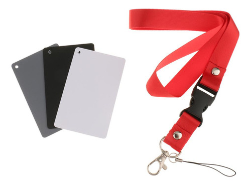 Cartão De Equilíbrio De Cores 4 Pcs