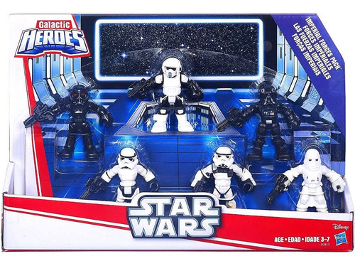 Imperial Forces 6 Pack Playskool Star Wars Galactic Heroes