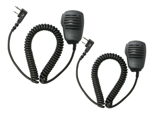 Paquete De 2 Para Micrófono Icom Ic Radio Portátil