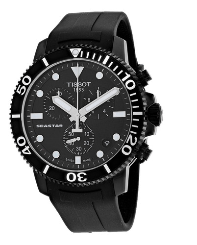 Reloj Tissot Para Hombre Seastar 1000 T1204173705102 De