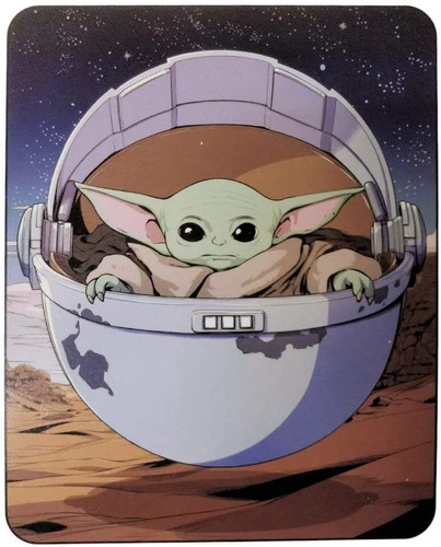 Star Wars Yoda El Bebé Niño Sedosa Suave Manta De Tir...