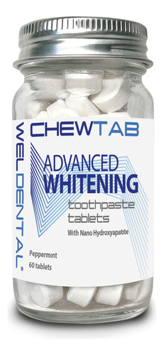 Weldental Chewtab Advanced Whitening - Tabletas De Pasta De