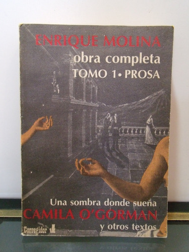 Adp Obra Completa ( Tomo 1 ) Prosa Enrique Molina O'gorman