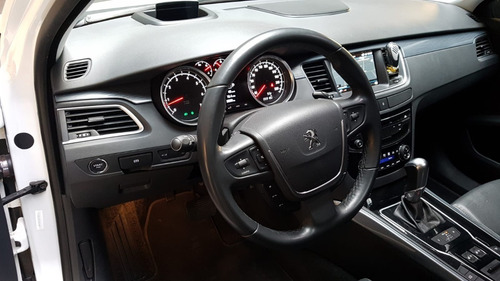 Imagen 10 de 15 de Peugeot 508 2018 1.6 Thp Feline 163cv Blanco Techo Cuero Aut