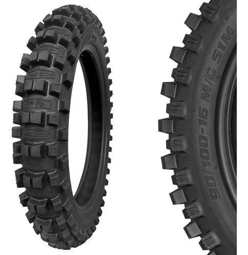 Pneu 90/100-16 Traseiro Borilli Mx 007 Medium Soft Yz 85