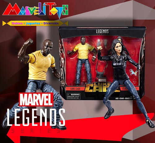 Marvel Legends - Luke Cage & Claire Temple 2 Pack