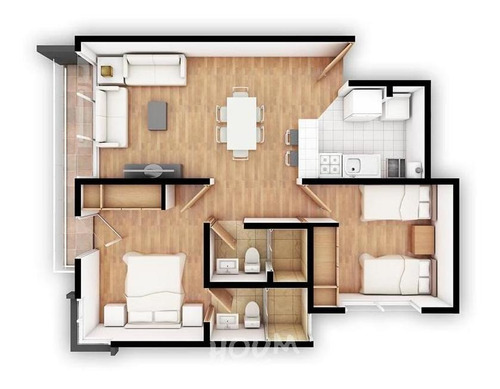 Imagen 13 de 13 de Departamento En Santa María La Ribera, Cuauhtémoc Con 2 Recámaras, 81 M², Id: 40012
