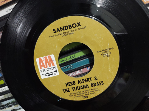 Herb Alpert Tijuana Brass Sandbox Vinilo Ep Sencillo Vinyl 7