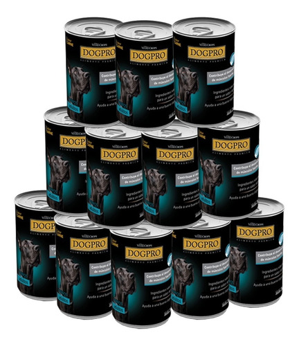 Alimento Húmedo Dogpro. Caja 12 Latas. *envios Gratis Caba*