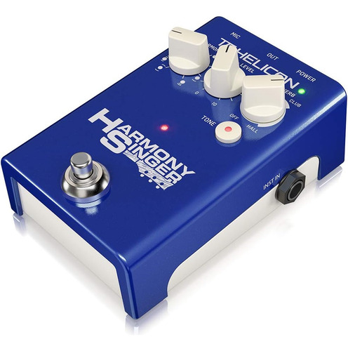 Stompbox De Efeitos Vocais Tc Helicon Harmony Singer Com ...