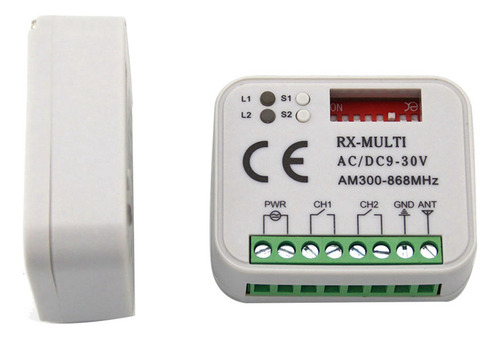 Para 2 Receptores Remotos Garage Gate 433 868 Mhz Rx Multi