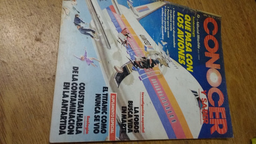 Conocer Y Saber 6 La Antartida En Peligro 1989 (Usado)