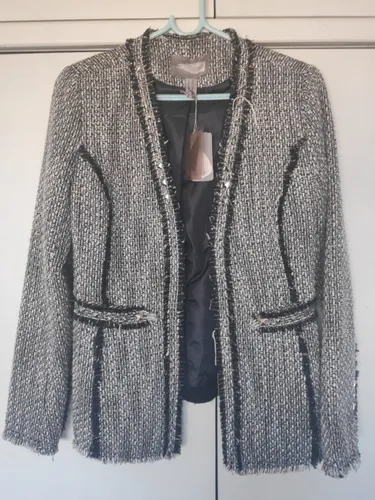 comprar Blazer Saco Chaqueta Tweed Nueva