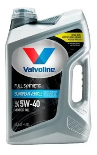 Aceite Valvoline Advanced 5w40 Sintetico X 4.73 L Distrymat