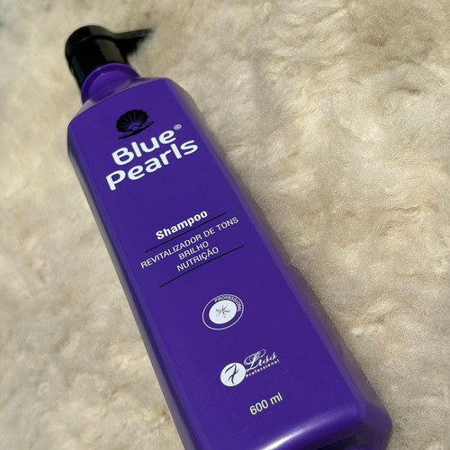 Shampoo Profissional 7 Liss Blue Pearls Matizador 600ml