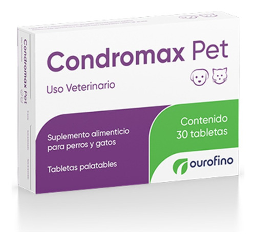 Condromax Pet Suplemento Alimenticio X 30 Tabs 
