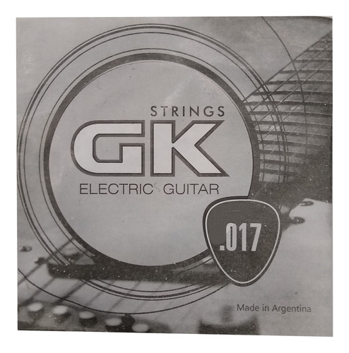 Cuerda Suelta Para Guitarra Electrica Lisa Gk Varios Calibre