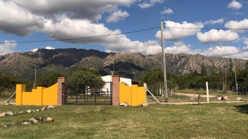 Alquiler Permanente! Cabaña Amueblada Con Vista A Las Sierras, Cortaderas, Provincia De San Luis.