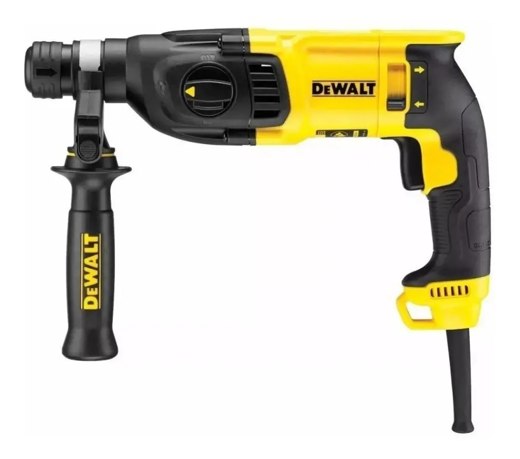 Martelete Perfurador Rompedor 3 Modos 1.500 Rpm DEWALT D25133K Com Maleta Cor Amarelo e Preto 6