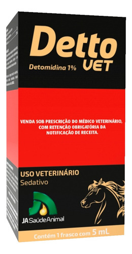 Dettovet 5 Ml Ja Saude Animal