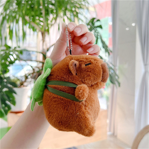 Chaveiro De Mochila De PelĂșcia Capivara Capivara3pcs