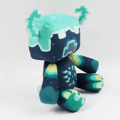 Peluche Xing Minecraft Warden Negro De 2 Piezas