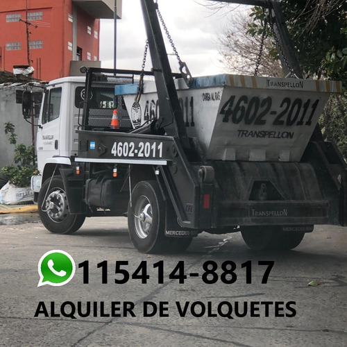 Imagen 3 de 10 de Alquiler De Volquetes Liniers Capital Federal 4602-2011