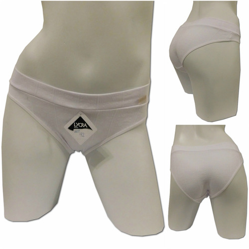 Pack 12 Tiro Corto Jaliné 92 Ropa Interior X Mayor Femenina