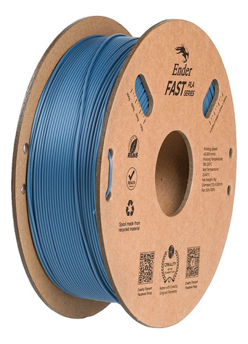 Filamento Creality Ender Fast Pla 1.75mm 1kg Gris