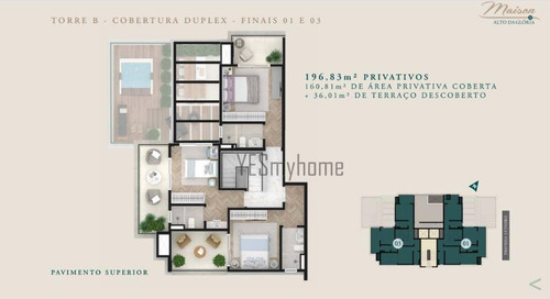 Charmosa Cobertura Penthouse No Alto Da Glória - Ph0008